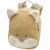 Variation Marron, beige du produit Sac à dos bébé Teddy Renard Miel de la marque Nattou
