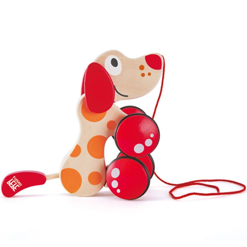 Chien à tirer Puppy Hape Produit 1 grande taille