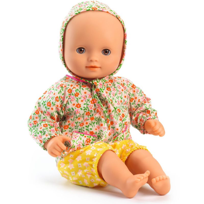 Poupon Pomea Petit Pan Baby Flora (32 cm) Djeco Produit 1 grande taille