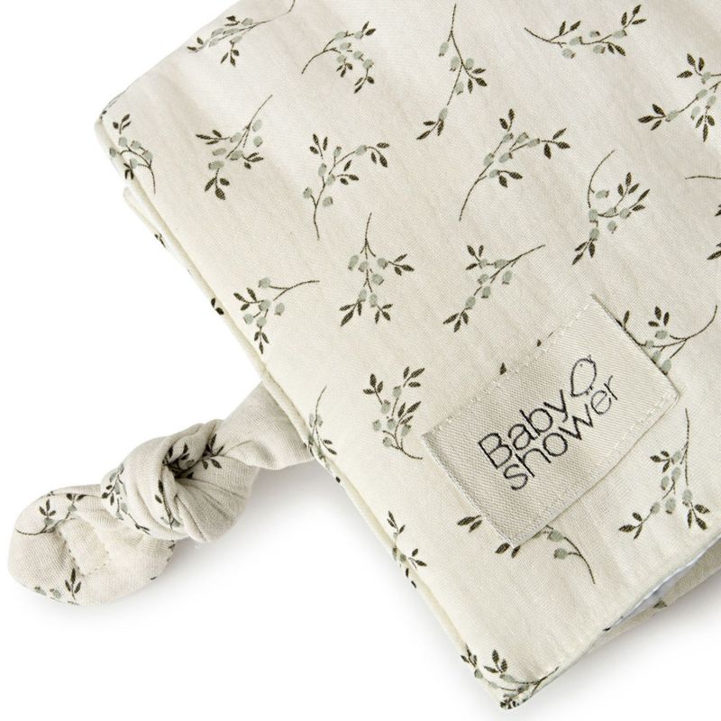 Tapis à langer nomade Knot Olive Bloom Babyshower Produit 2