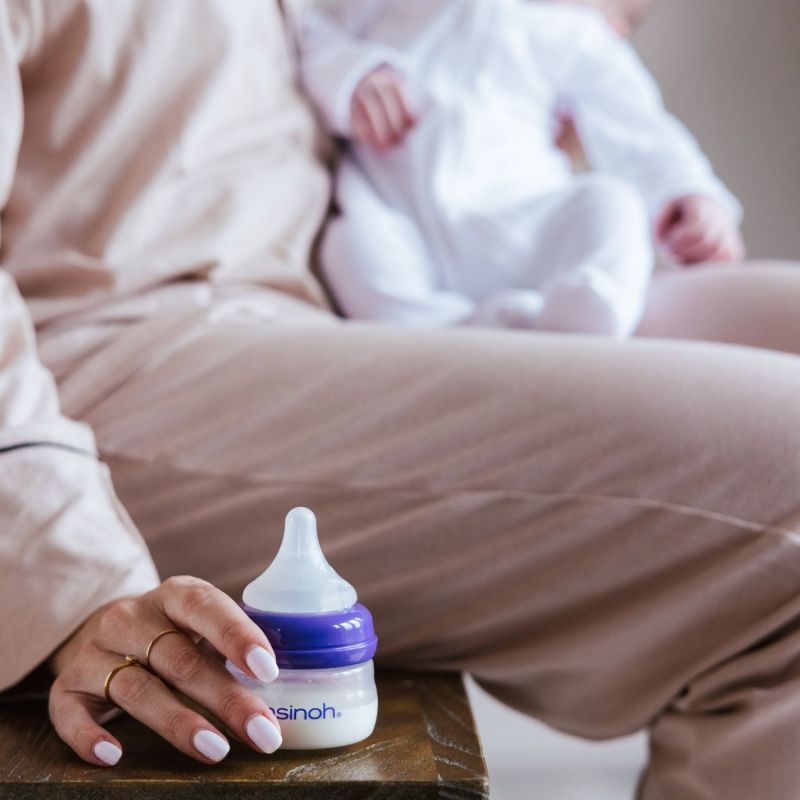 Coffret de naissance biberons et tétines Natural Wave® (60-160 ml) Lansinoh Ambiance 4