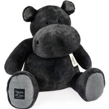 Peluche géante Hippo gris anthracite (85 cm)  par Histoire d'Ours