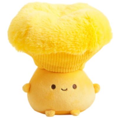 Porte-clé peluche Champignon Chanterelle (15 cm)