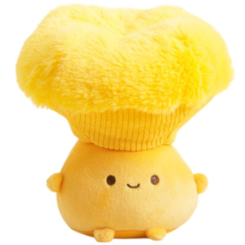 Porte-clé peluche Champignon Chanterelle (15 cm) Bazuuyu Produit 1