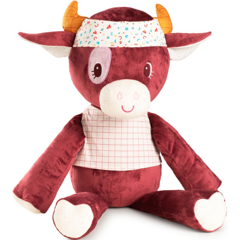 Peluche géante Rosalie la vache (90 cm) Lilliputiens