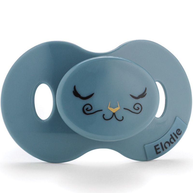 Sucette physiologique en silicone Tender Blue (3 mois et +) Elodie Details