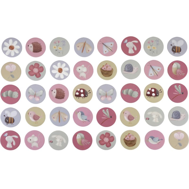 Jeu de memory Flowers & Butterflies Little Dutch