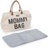 Sac à langer à anses Mommy bag blanc cassé - Childhome Sac à langer à anses Mommy bag blanc cassé - Childhome