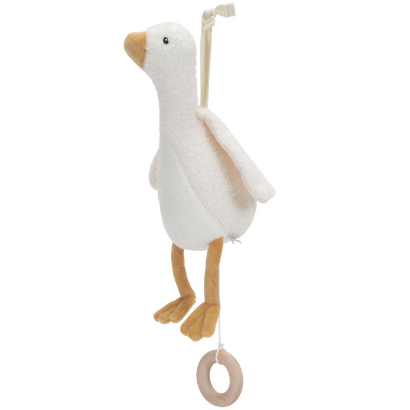 Peluche musicale à suspendre Little Goose (29 cm) Little Dutch