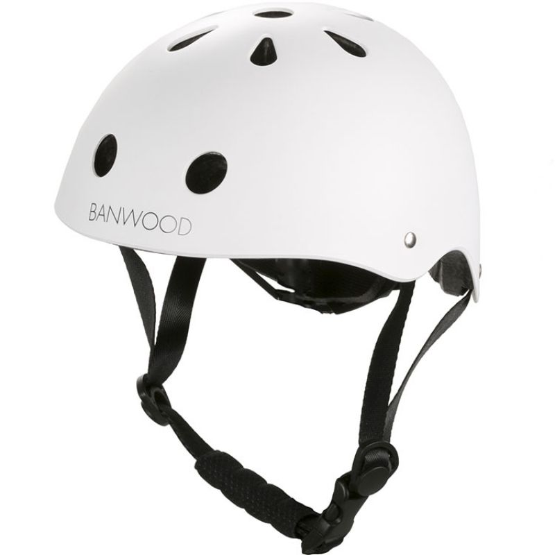 Casque S blanc (3-7 ans; 52-54 cm) Banwood