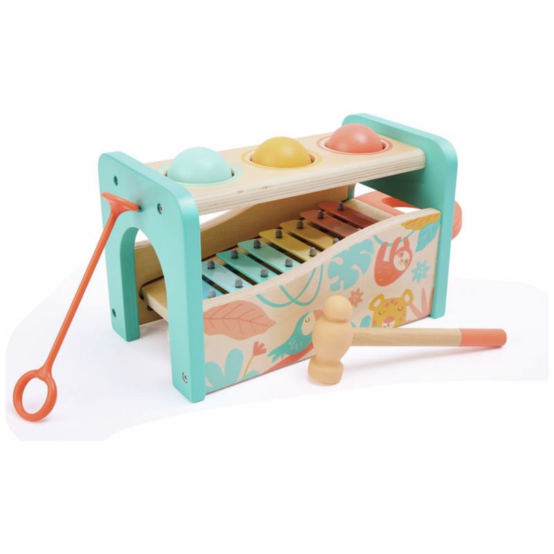 Banc à marteler Jungle Hape Produit 1