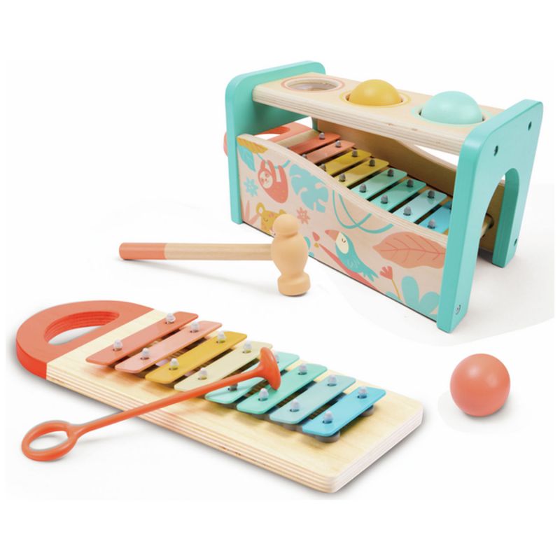 Banc à marteler Jungle Hape Produit 3