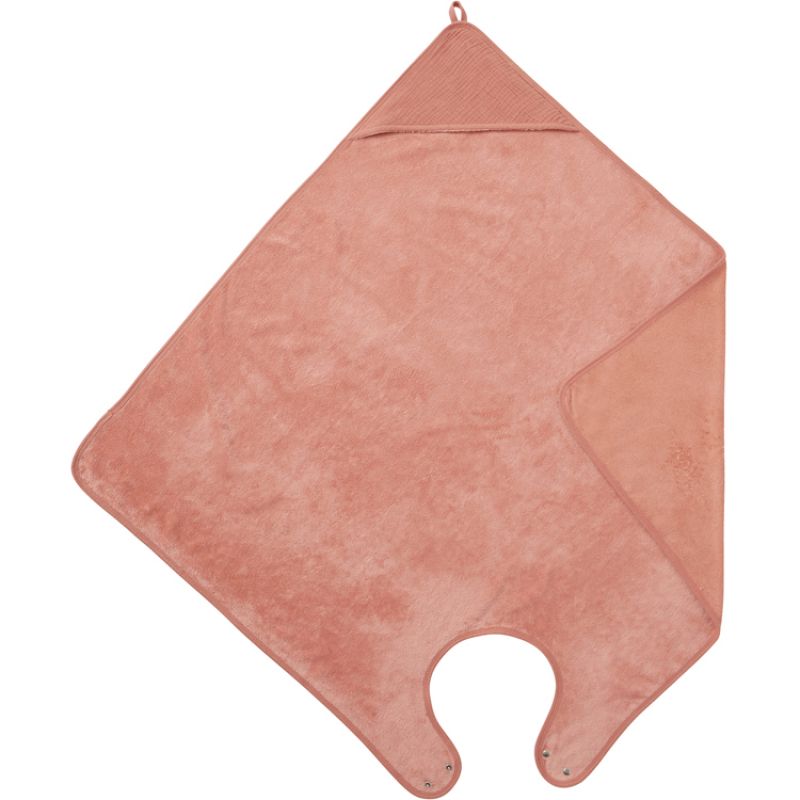 Cape de bain Soft bambou marsala (100 x 100 cm) BB & Co