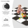 Tapis puzzle Luno Black (150 x 180 cm) Kinderkraft Ambiance 5