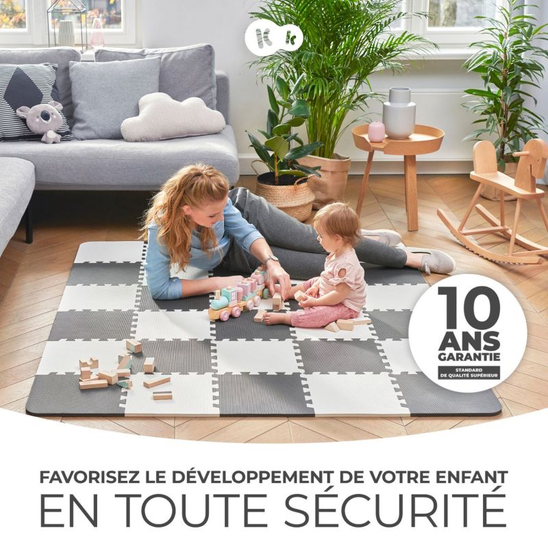 Tapis puzzle Luno Black (150 x 180 cm) Kinderkraft Ambiance 2