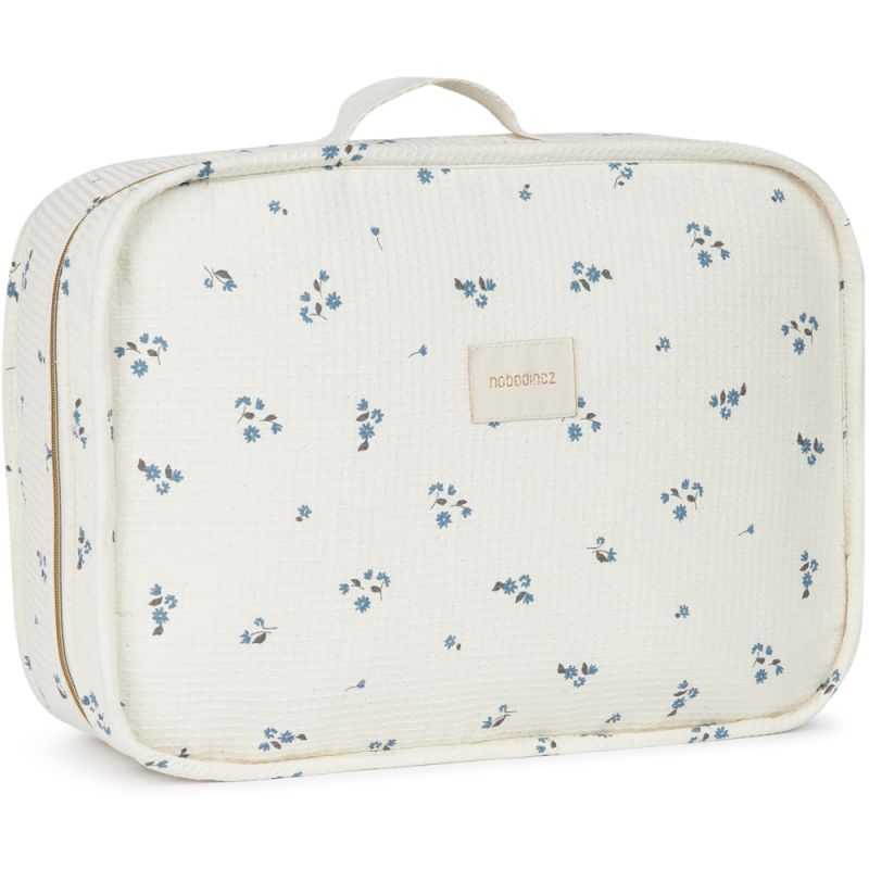 Valise de maternité Victoria Lily Blue Nobodinoz