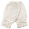 Moufles bébé en tricot Ivory (0-1 mois) Babyshower Produit 1