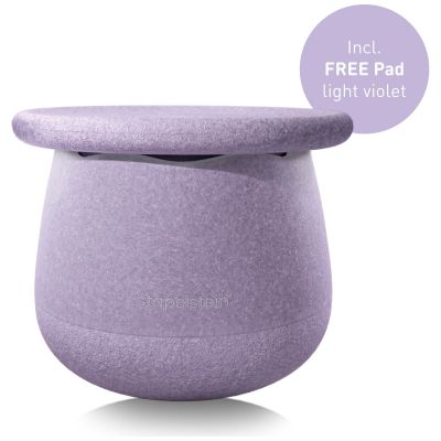 Tabouret modulaire Dynamic small violet clair Stapelstein