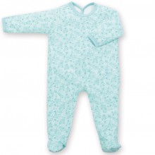 Pyjama léger jersey Lizie lagoon (0-3 mois : 50 à 60 cm)  par Bemini