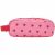 Variation Rose, rouge du produit Trousse double compartiment Cœurs Rouges de la marque Atelier Wagram