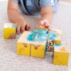 Puzzle cube animaux de la jungle Hape Ambiance 5