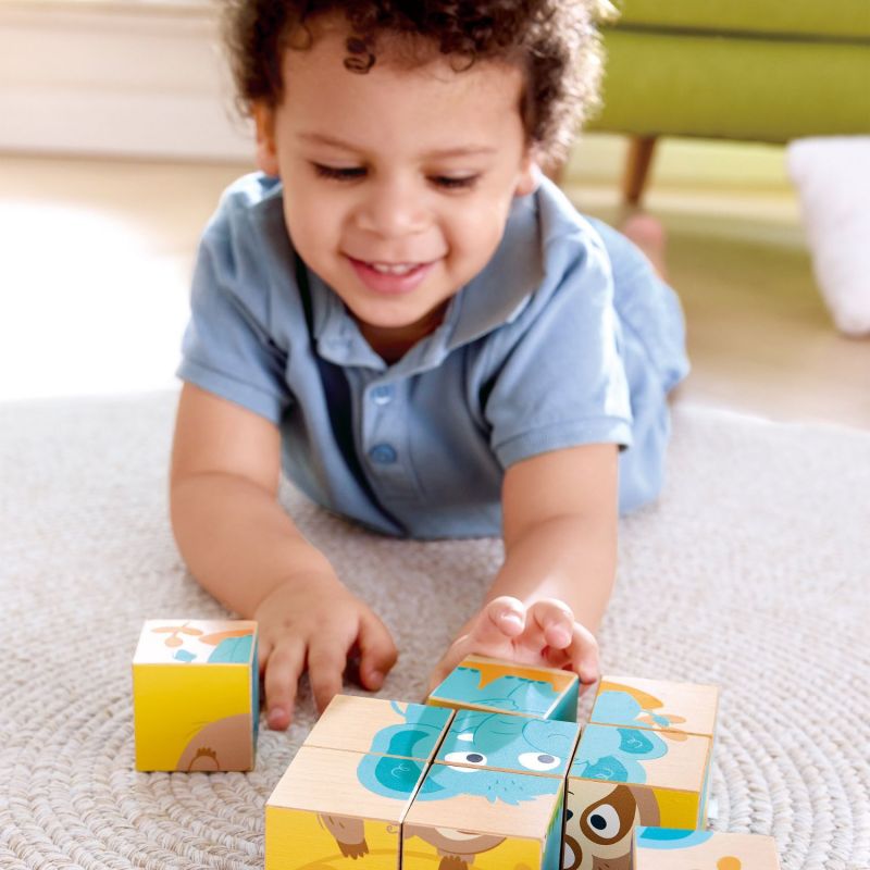 Puzzle cube animaux de la jungle Hape Ambiance 7