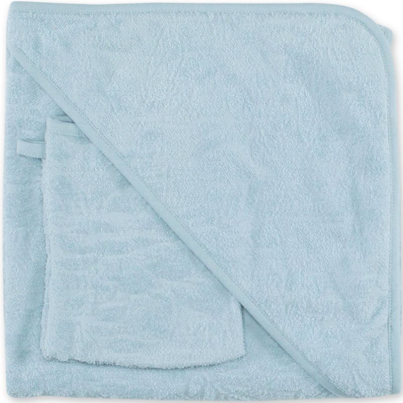Cape de bain Idyle bleu gris Breeze Terry (90 x 90 cm) Bemini