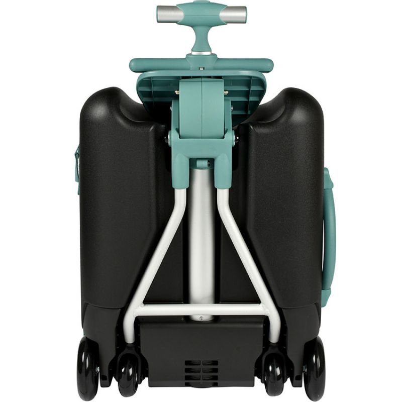 Valise avec assise de voyage Luggage Eazy bleu et vert - Reconditionné Béaba Produit 6