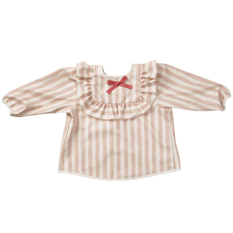 Bavoir à manches longues Candy Stripes Elodie Details Produit 1