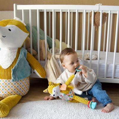 Peluche d'activités à suspendre Cyranos le Renard