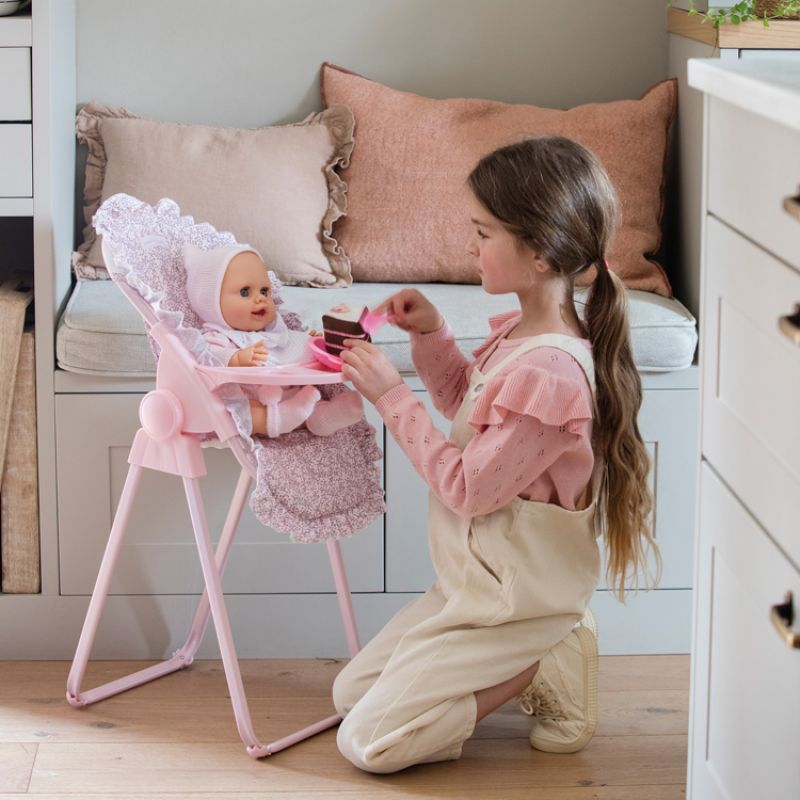 Image d'ambiance de présentation du produit Chaise haute pour poupée Lili - Pasito a pasito