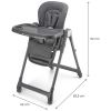 Chaise haute 3 en 1 Tulo Grey Kinderkraft Produit 7