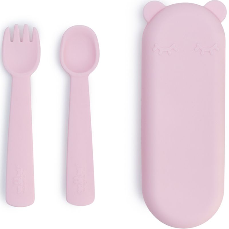 Set de 2 couverts rose poudrée We Might Be Tiny