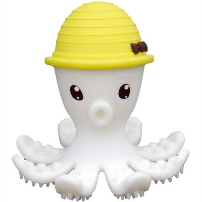 Pieuvre de dentition 3D Mombella jaune BabyToLove