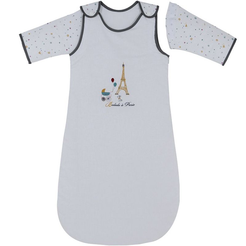 Gigoteuse chaude en coton bio Little Paris TOG 2.5 (90 cm) P'tit Basile
