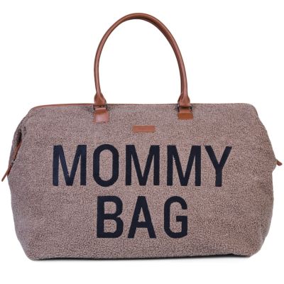 Sac à langer Mommy Bag Signature Teddy Soft Brown Childhome