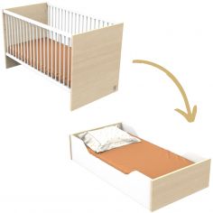 Lit évolutif Little big bed Nature (70 x 140 cm) - Sauthon mobilier