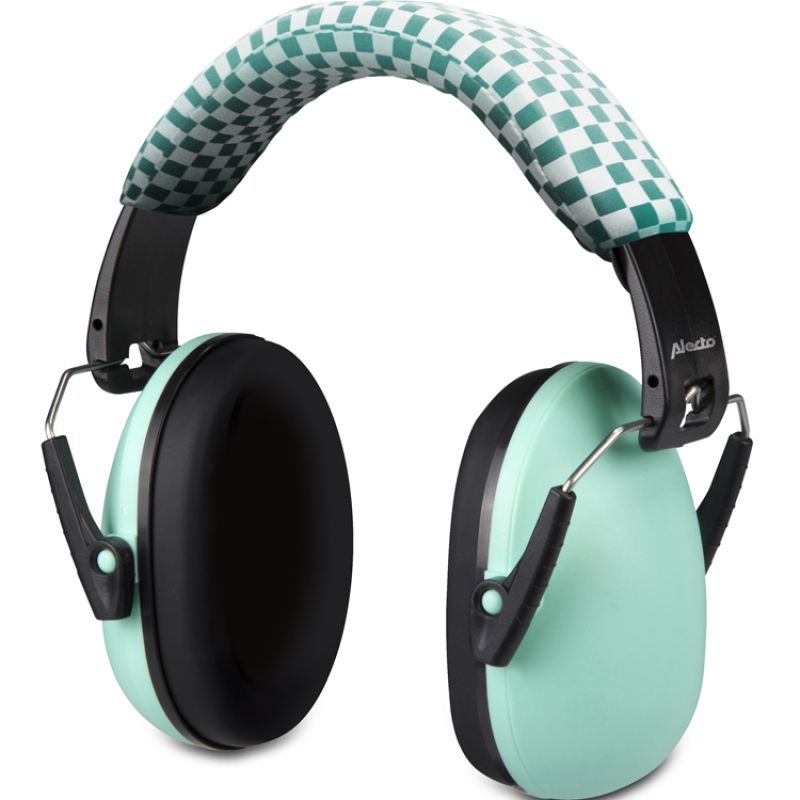 Casque anti bruit pour bébés et enfants vert Alecto Produit 1 grande taille