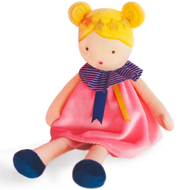 Poupée souple Luna Les demoiselles vintage (30 cm) Doudou et Compagnie