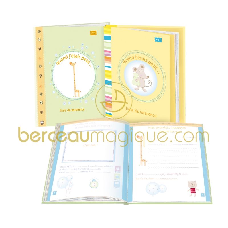 Livre de naissance Quand j'étais petit (48 pages) Domiva