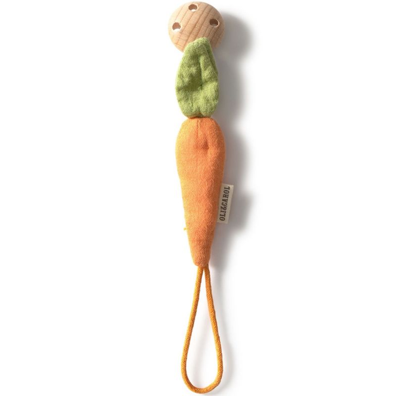 Attache-sucette Cathy The Carrot Oli & Carol Produit 1