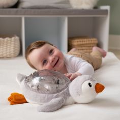Veilleuse peluche Tranquil Penguin (rechargeable)