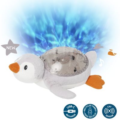 Veilleuse peluche Tranquil Penguin (rechargeable)  par Cloud B