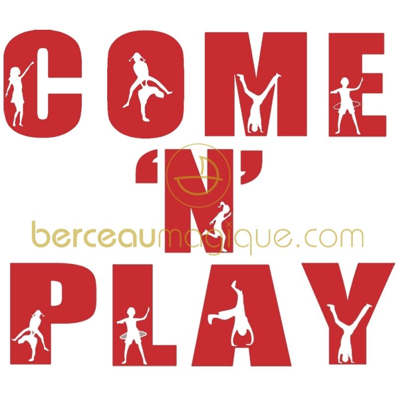 Sticker Come and play AFKliving
