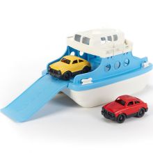Ferry bleu et 2 petites voitures  par Green Toys