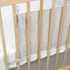 Tour de lit Little Bloom Vichy Gris (120x60 cm) Pasito a pasito Produit 4