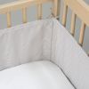 Tour de lit Little Bloom Vichy Gris (120x60 cm) Pasito a pasito Produit 5