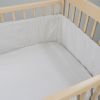 Tour de lit Little Bloom Vichy Gris (120x60 cm) Pasito a pasito Produit 6