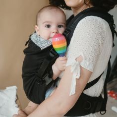 Porte bébé préformé Néo ébène