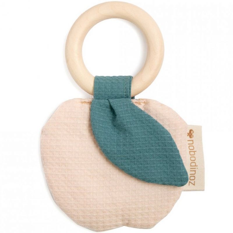 Anneau de dentition pomme Dream pink Nobodinoz